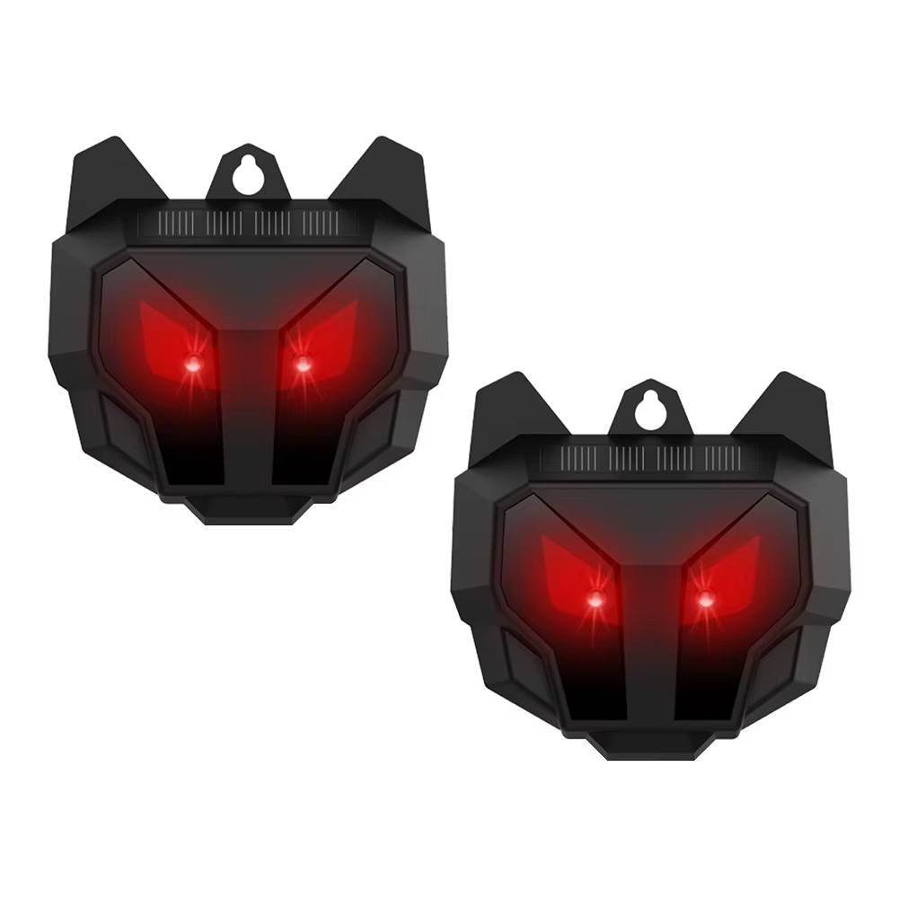 2pcs Solar Powered Ultrasonic Animal Repellent - Orthorun