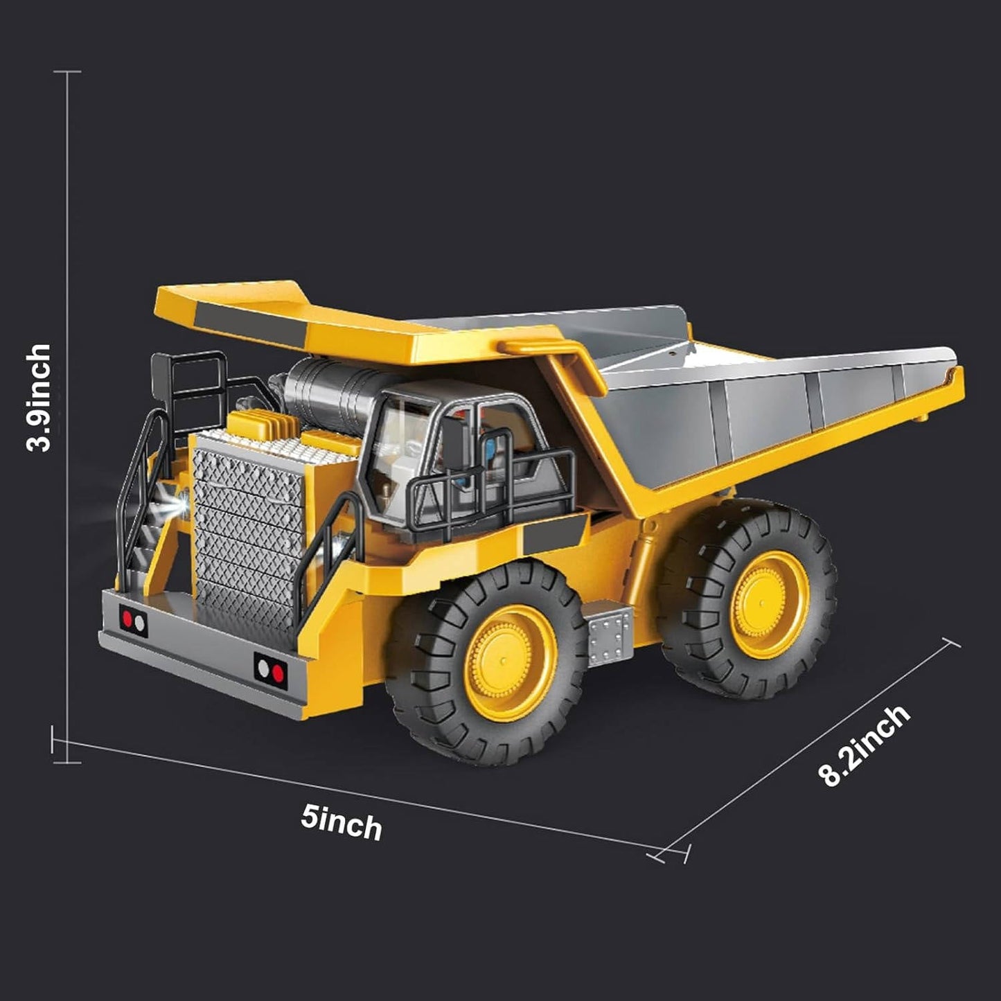 4WD Remote Control Excavator Bulldozer Dump - Orthorun