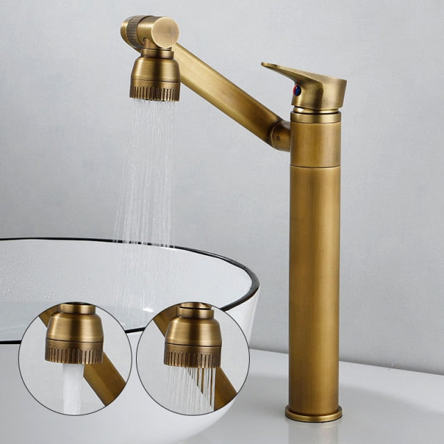 Orthorun | Elegant Luxury Rotating Basin Faucet