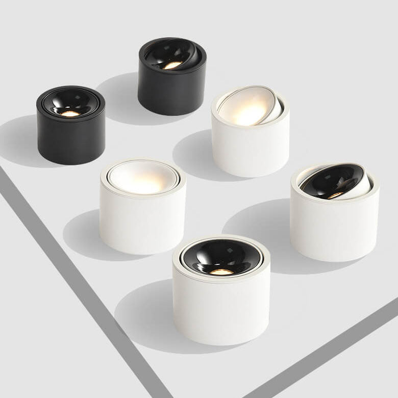 Orthorun | Origo Minimalist LED Ceiling Light – Adjustable Round Recessed Lamp for Modern Interiors