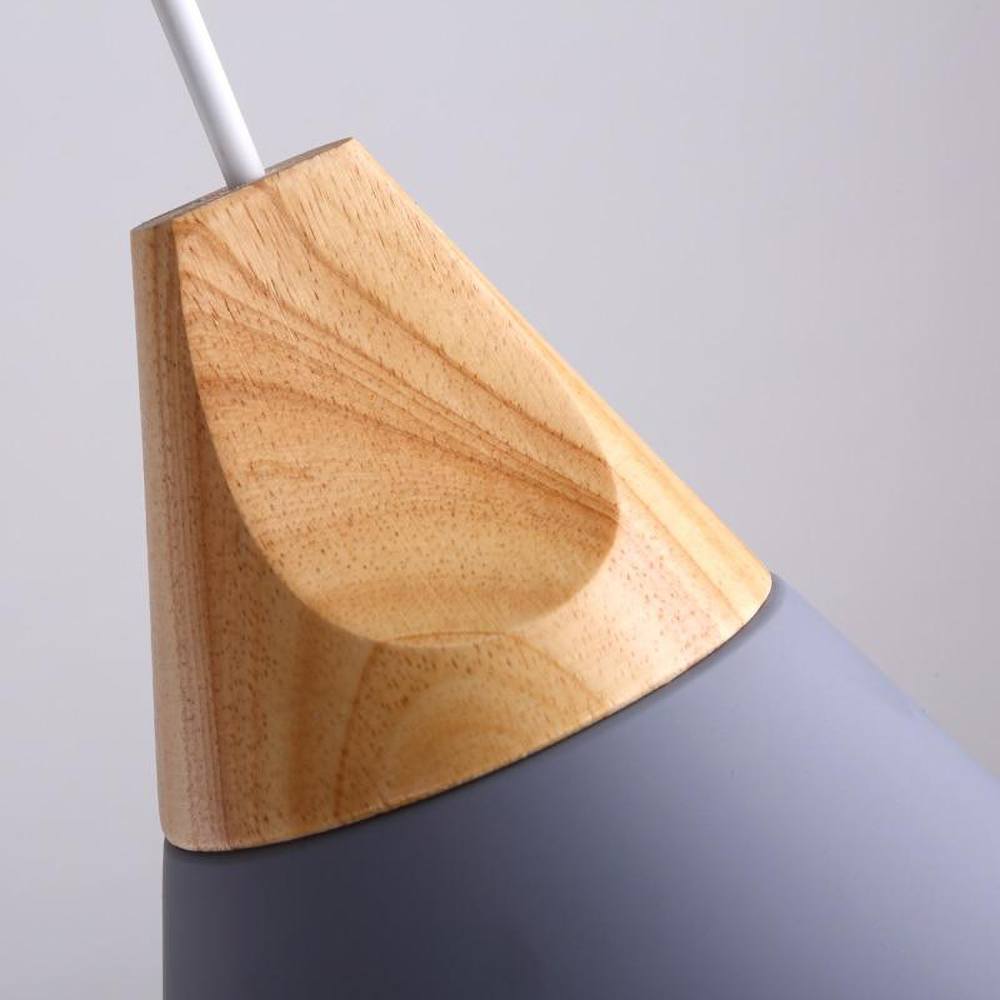 Orthorun | Minimalist Wooden Pendant Light – NordicLight Scandinavian Ceiling Lamp
