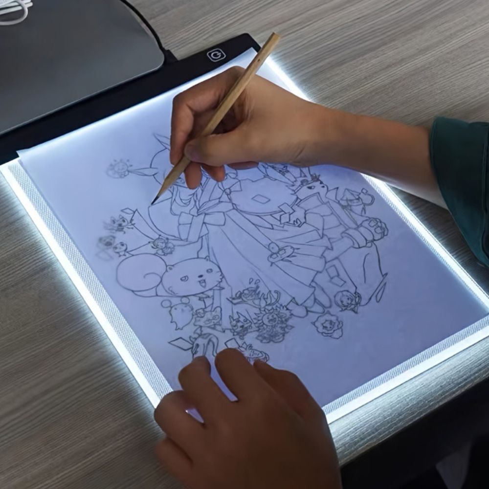 A4 A5 Ultra-Thin LED Drawing Tablet for Tracing & Sketching - Orthorun