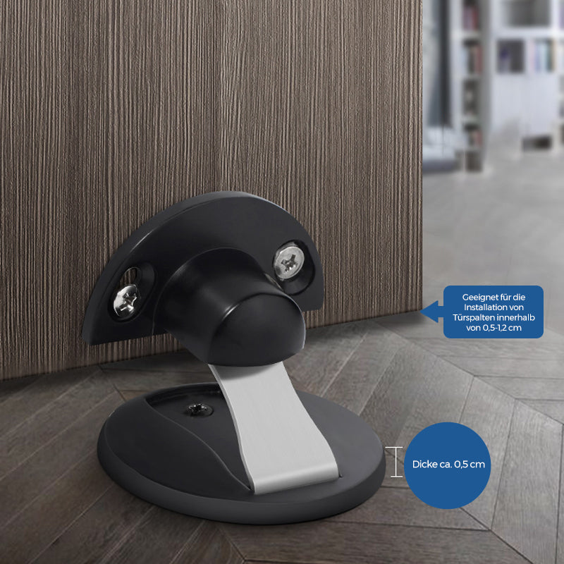 Orthorun | Invisible Magnetic Door Stop – Stainless Steel Hidden Door Holder