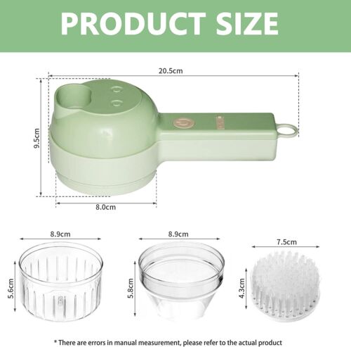 4 In 1 Electric Food Cutter - Orthorun