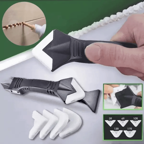 3-in-1 Caulk Remover - The #1 silicone caulking tool - Orthorun
