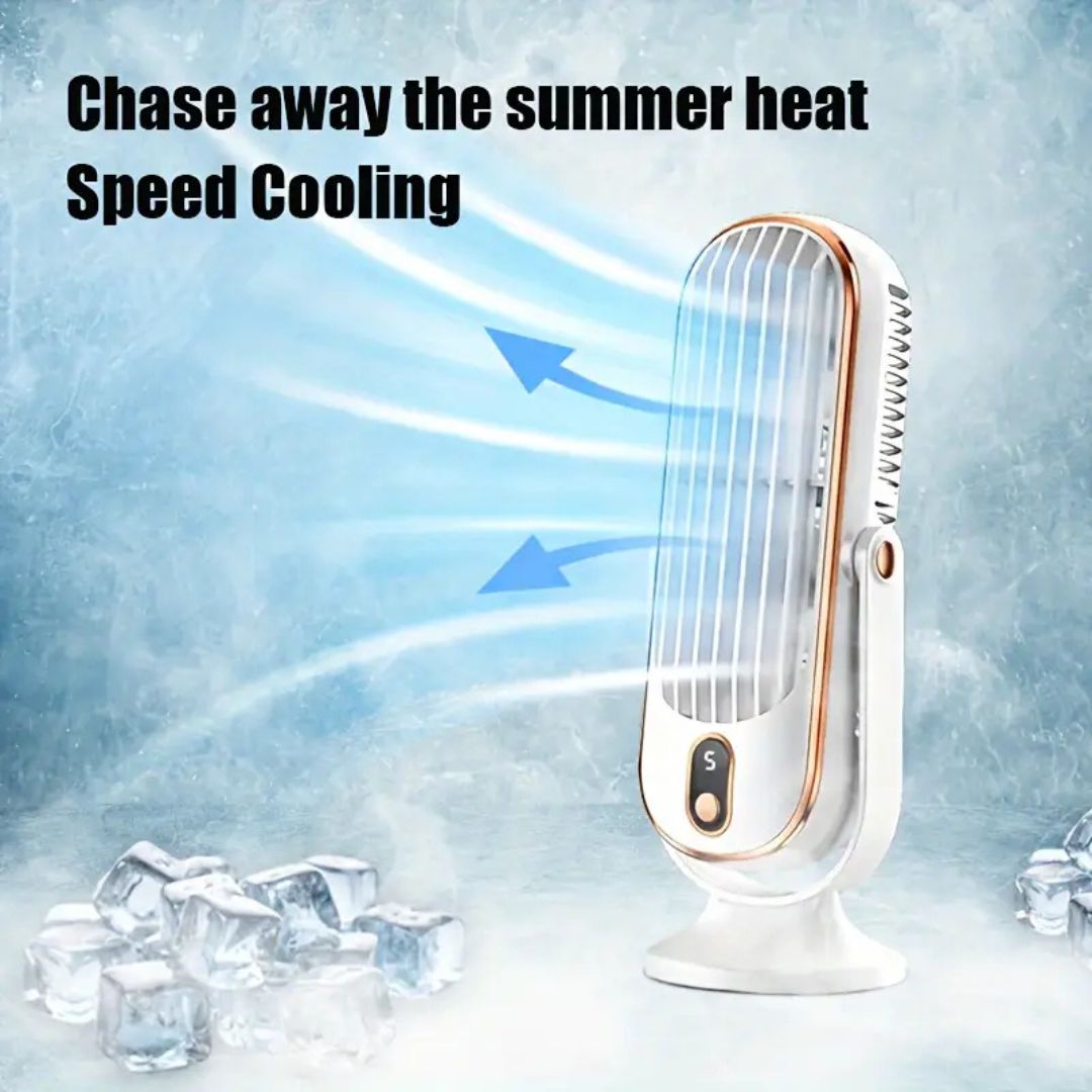 Orthorun | Coolux – Ultra-Quiet USB Desktop Fan – Portable Personal Cooling Fan