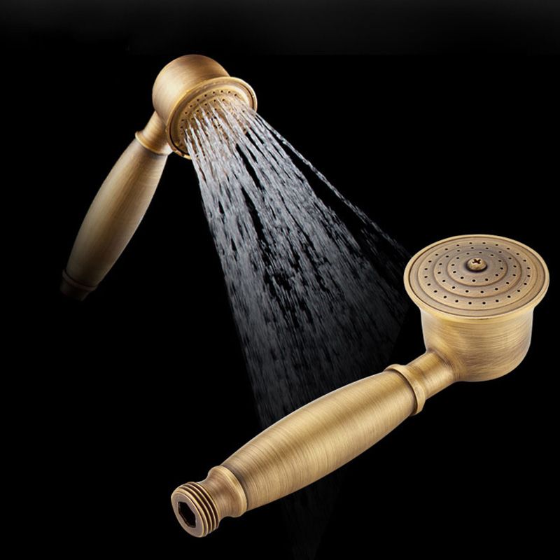 Orthorun | Traditional Handheld Shower Head with Hose - Polished Brass Wall Mounted