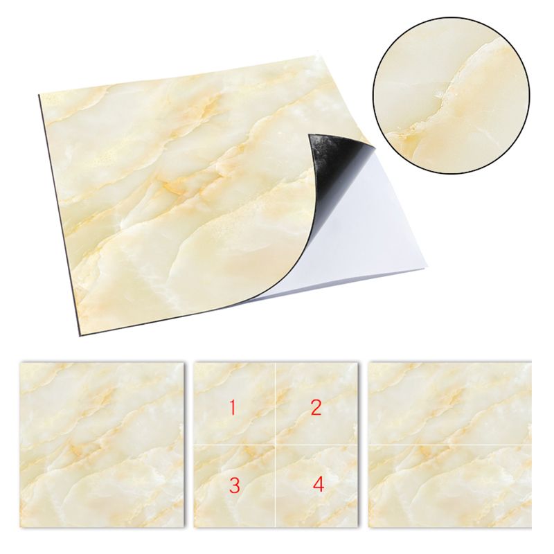 Orthorun | Multi-Tonal Vinyl Plank Flooring – Peel and Stick Porcelain Tile Look for Kitchen & Bath