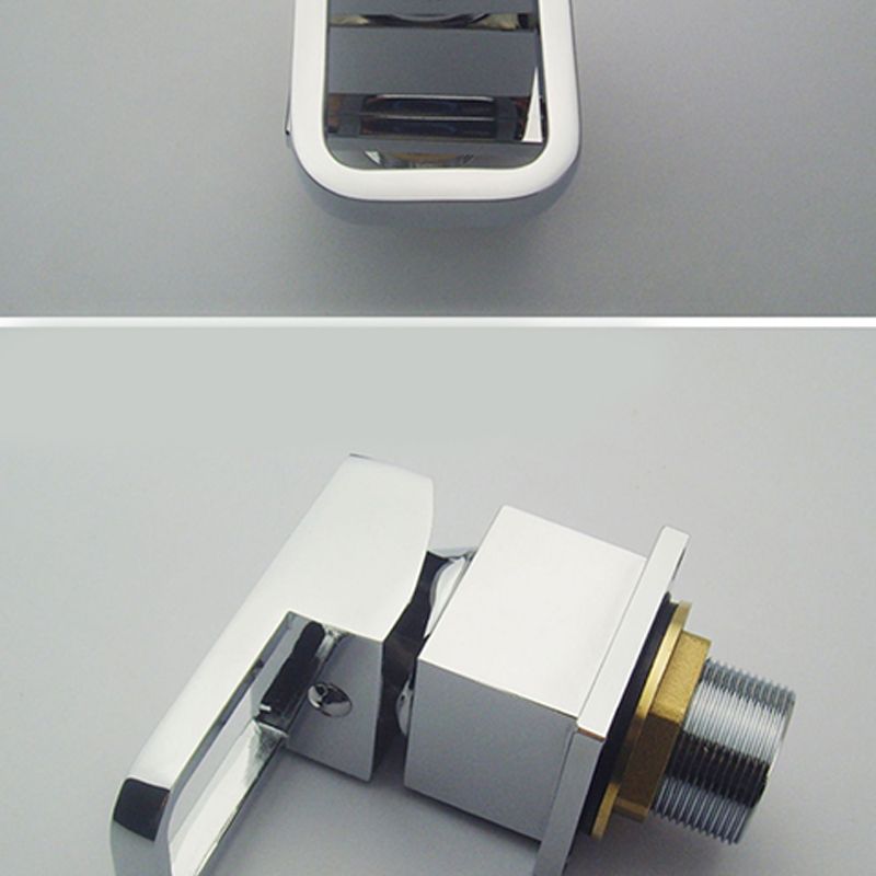 Orthorun | Modern Brass Roman Bathtub Faucet - Waterfall Spout