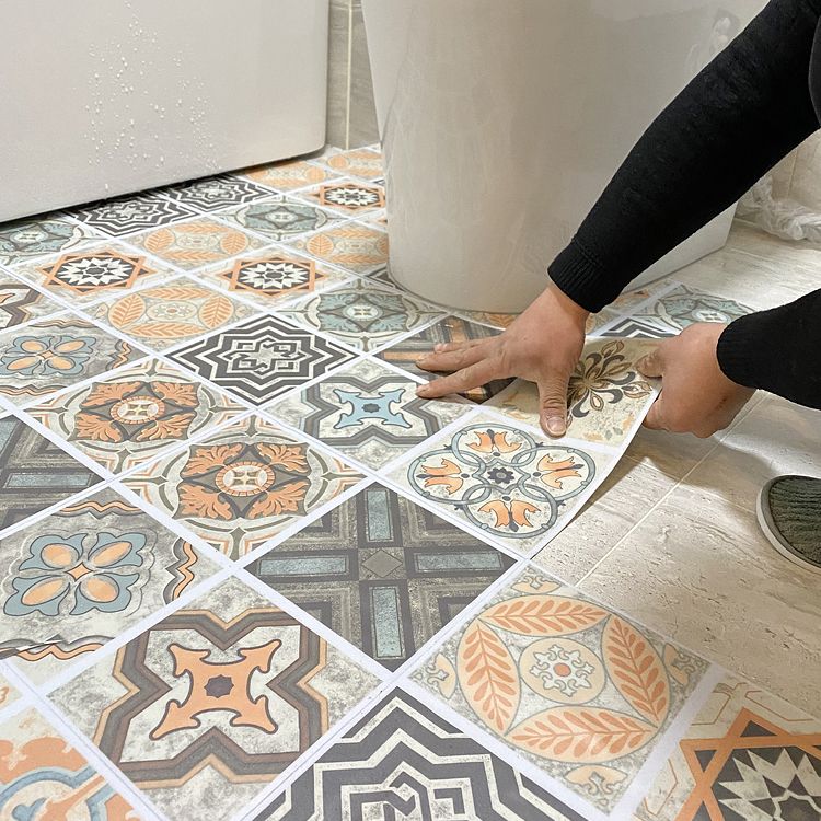 Orthorun | Multi-Tonal Vinyl Plank Flooring – Peel and Stick Porcelain Tile Look for Kitchen & Bath