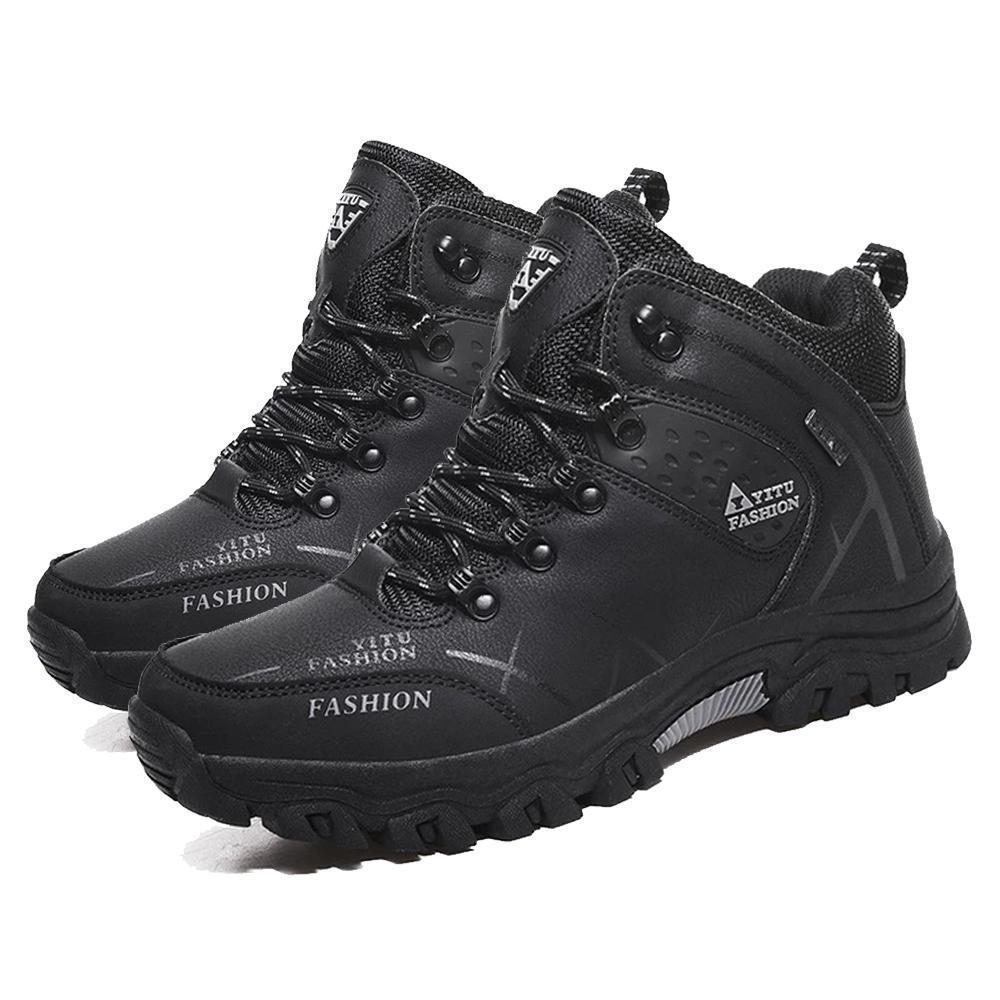 Orthorun | Men's Hiking Shoes with Fur – Winter Waterproof Boots for Outdoor Adventure