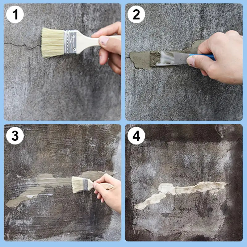 300g Transparent Waterproof Adhesive Exterior Walls Leak Proof Coating Bathroom Floor Crack Sealing Mold Proof - Orthorun