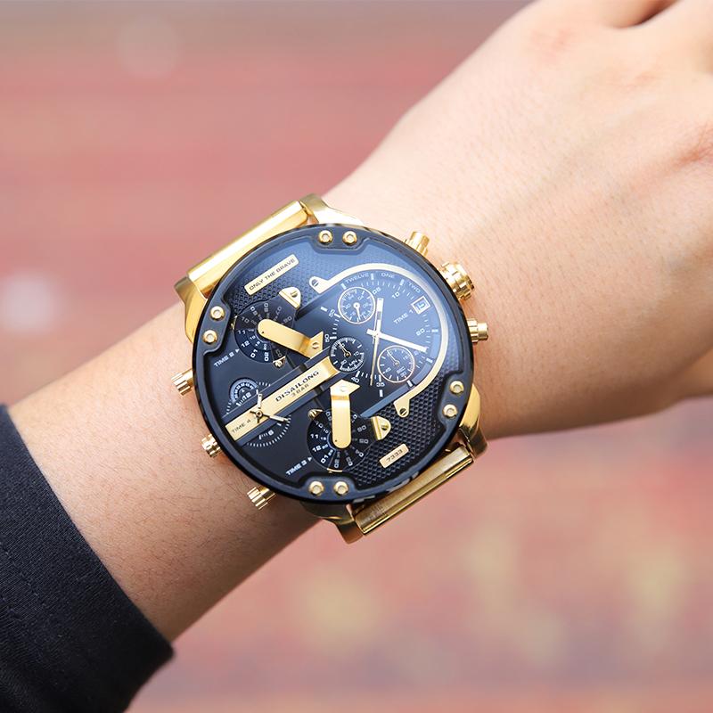Orthorun | Stainless Steel Chronograph Quartz Watch – Premium Analog Sport Wristwatch for Men
