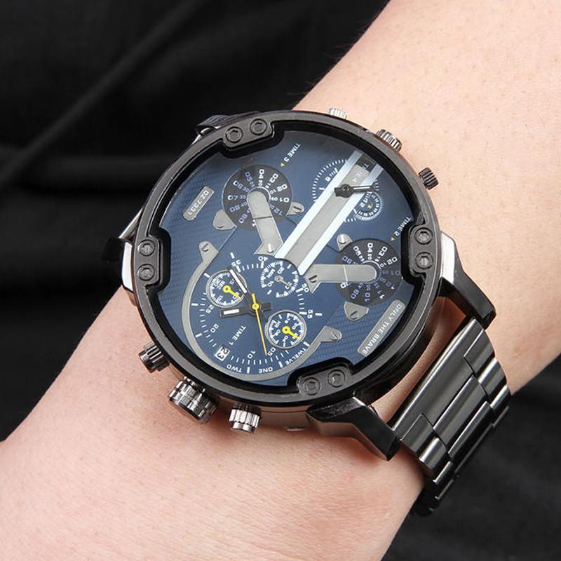 Orthorun | Stainless Steel Chronograph Quartz Watch – Premium Analog Sport Wristwatch for Men