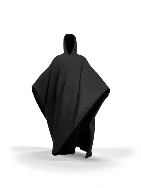 Orthorun | Weighted Cloak Hoodie – Sensory-Friendly Cotton Hoodie with Faux Fur Lining, Cozy Oversized Comfort