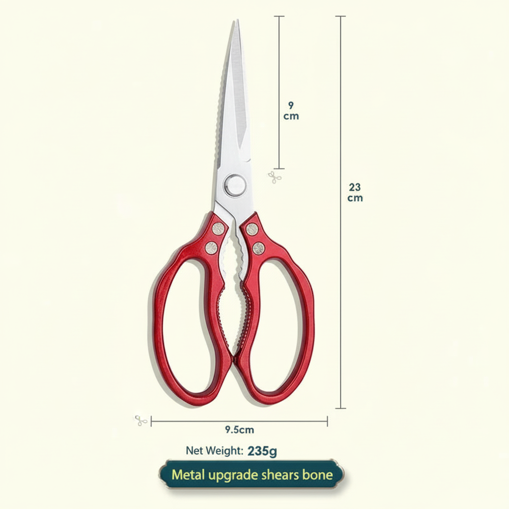 Orthorun | Japanese Stainless Steel Ultimate Task Kitchen Scissors