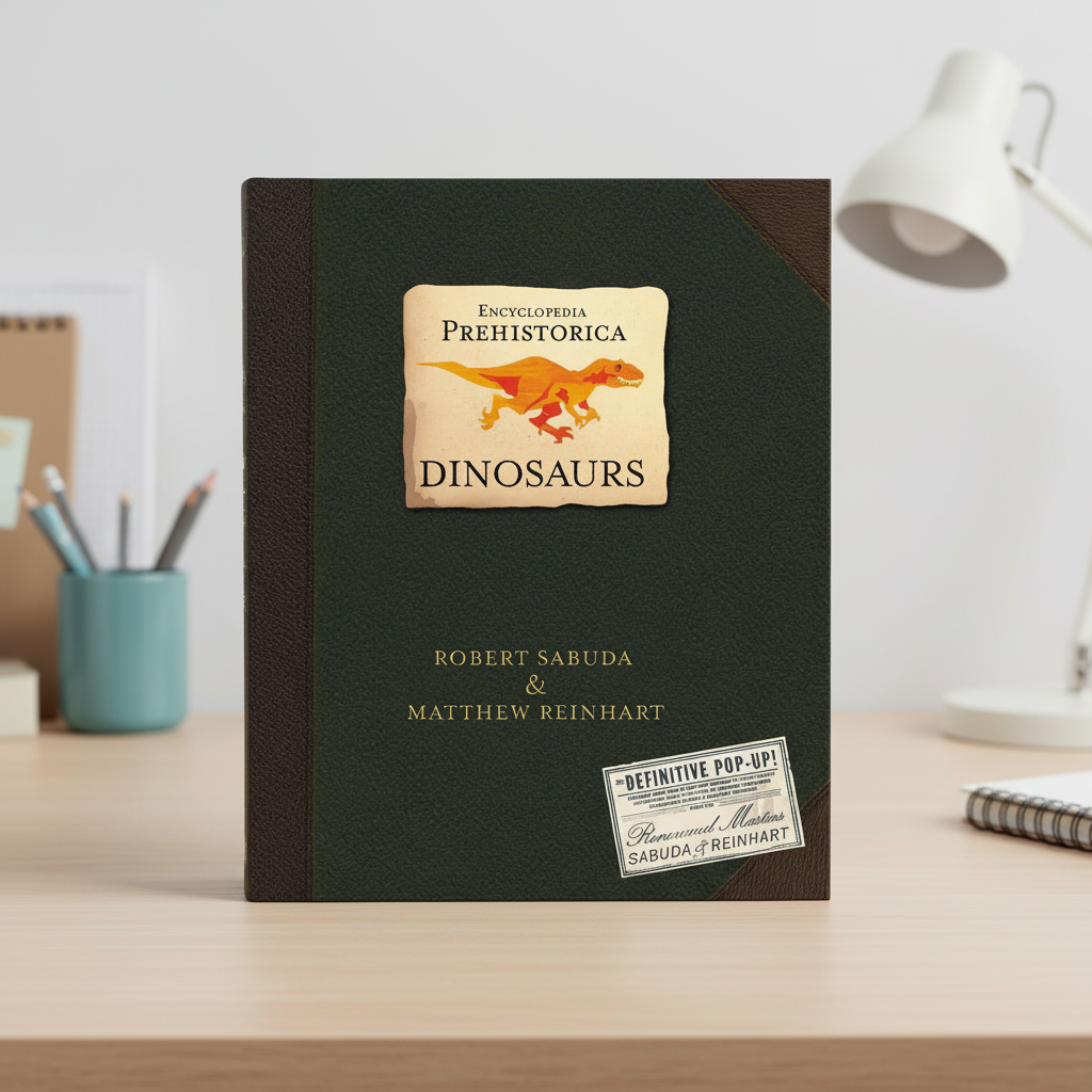 Orthorun | 3D Pop-up Book Dinosaurs – Interactive Pop-Up Book for Kids with Prehistoric Scenes