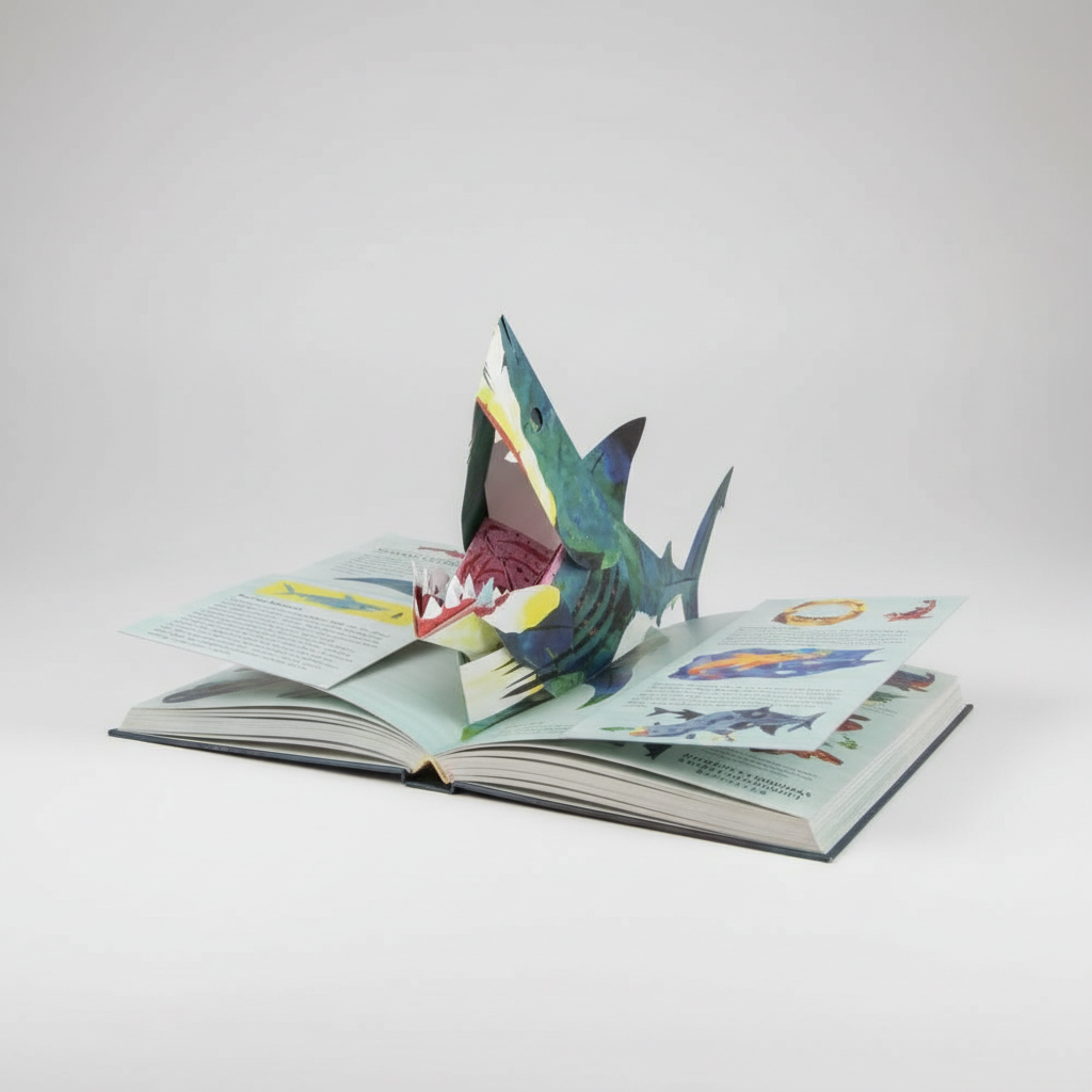 Orthorun | 3D Pop-up Book Dinosaurs – Interactive Pop-Up Book for Kids with Prehistoric Scenes