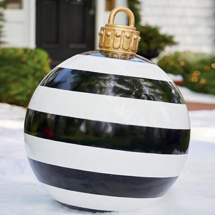Orthorun | Inflatable Christmas Decoration Ball – Outdoor PVC Lighted Ornament