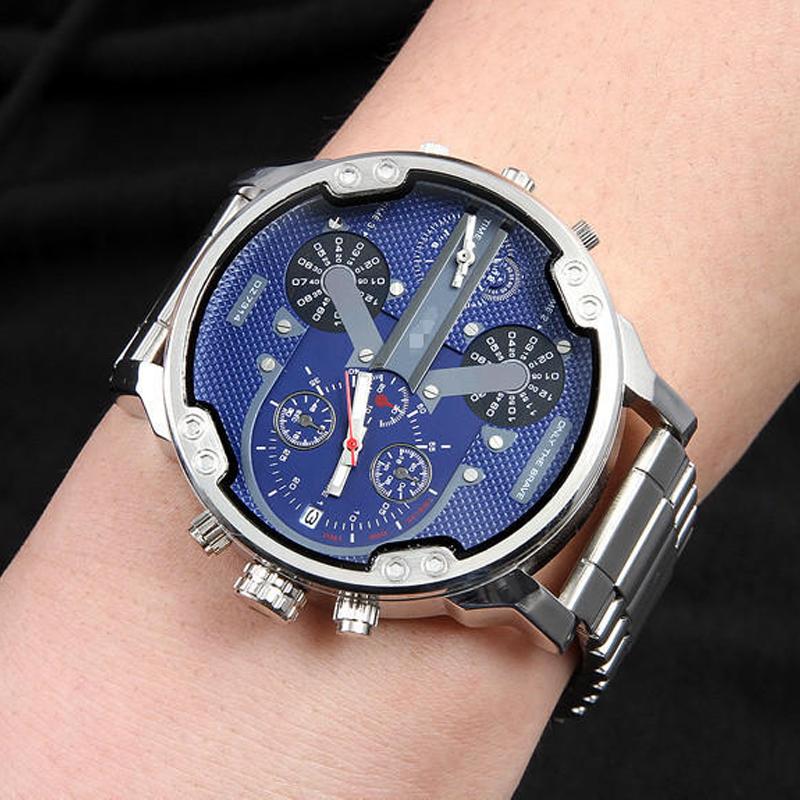 Orthorun | Stainless Steel Chronograph Quartz Watch – Premium Analog Sport Wristwatch for Men