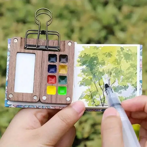 Orthorun | Mobile Watercolor Paint Box Set with 24 Colors