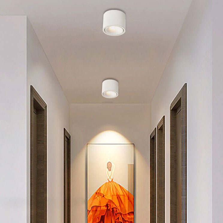 Orthorun | Origo Minimalist LED Ceiling Light – Adjustable Round Recessed Lamp for Modern Interiors