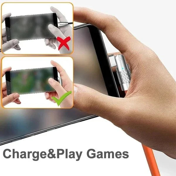 180° Rotating Fast Charge Cable - Orthorun