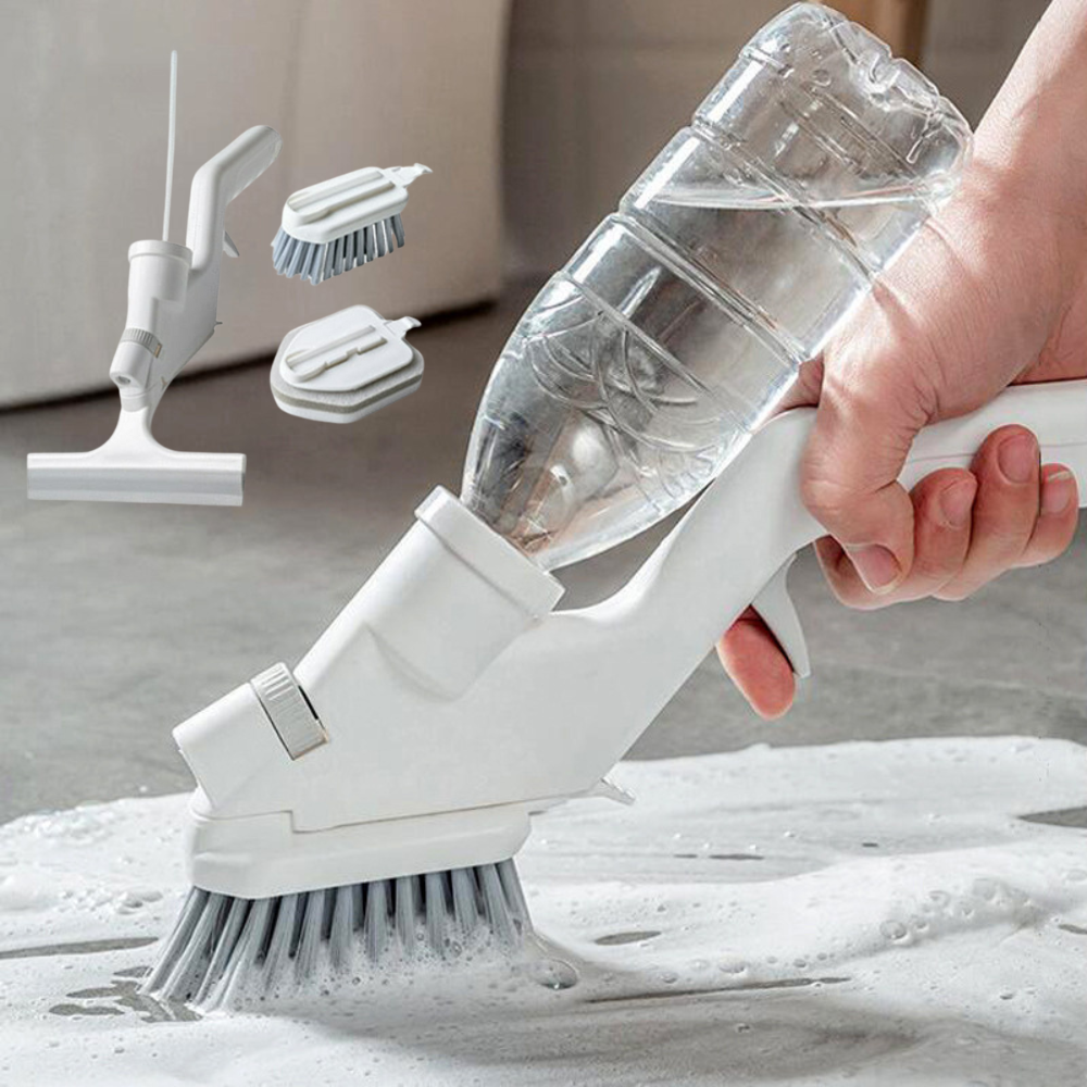 4-In-1 Bathroom Floor and Wall Cleaner Tool - Orthorun