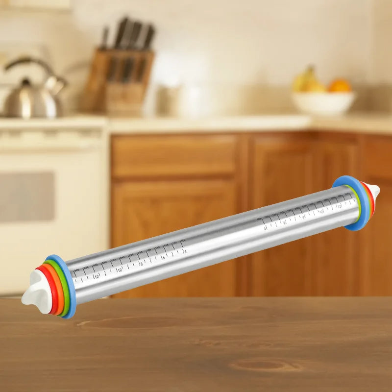 Adjustable Rolling Pin with Rings - Orthorun