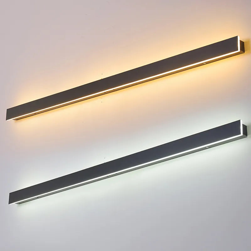 Orthorun | Svelte Linear Outdoor Wall Light – IP65 Weatherproof LED Sconce for Exterior