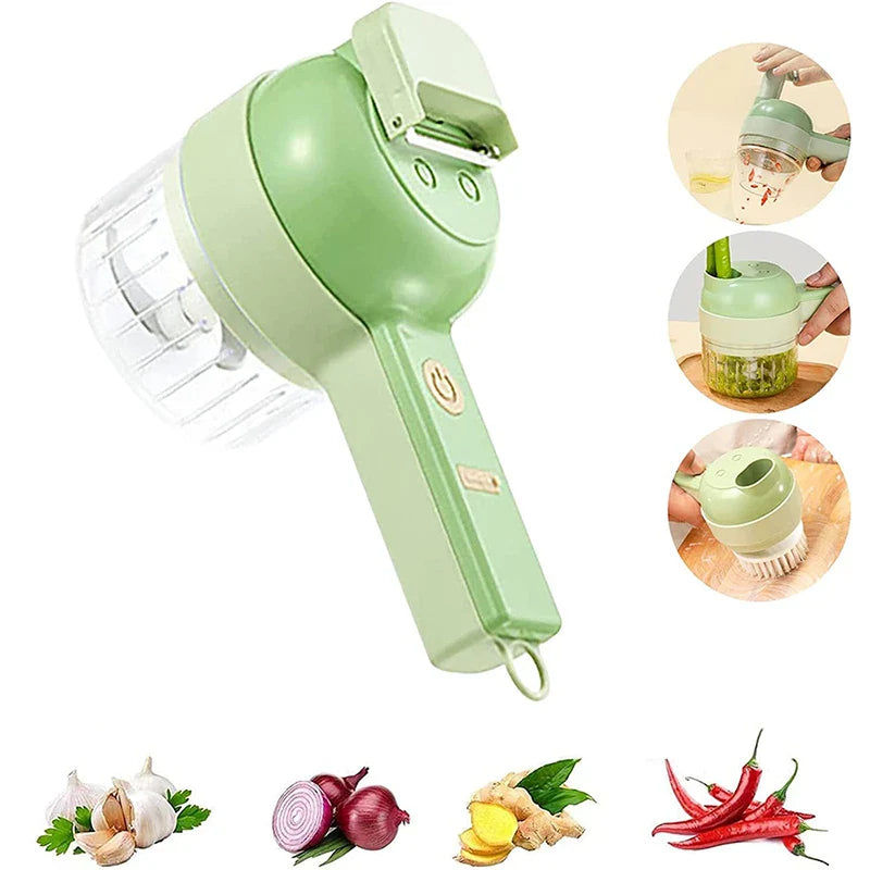 4 In 1 Electric Food Cutter - Orthorun