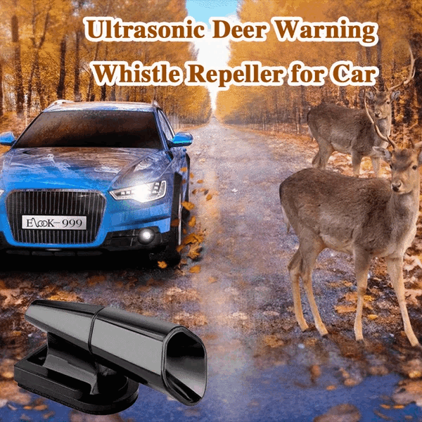 Orthorun | Ultrasonic Deer Warning Signal Whistle Device for Car – Animal Alert Safety Tool
