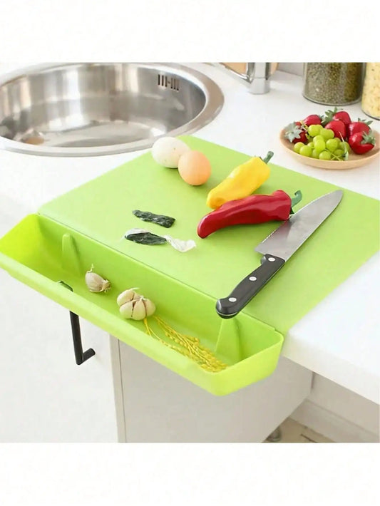 2 in 1 Cutting Board with Container Tray - Orthorun