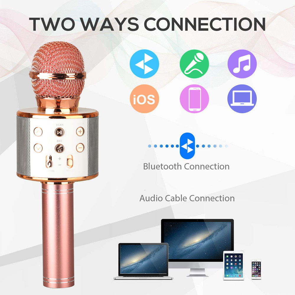 Orthorun | Rechargeable Wireless Bluetooth Karaoke Microphone