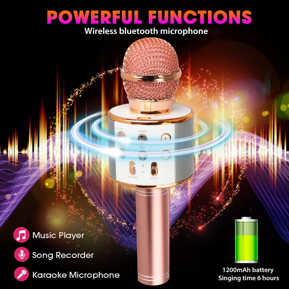 Orthorun | Rechargeable Wireless Bluetooth Karaoke Microphone