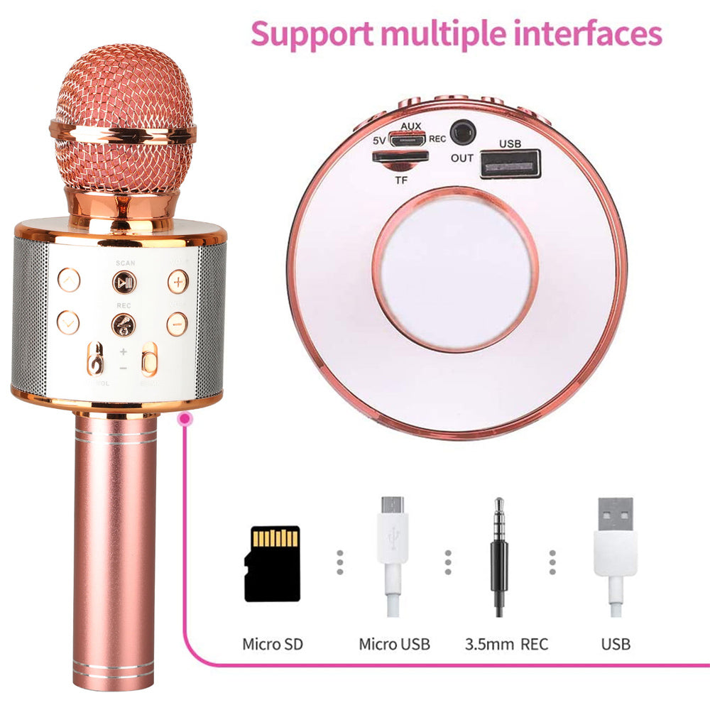 Orthorun | Rechargeable Wireless Bluetooth Karaoke Microphone