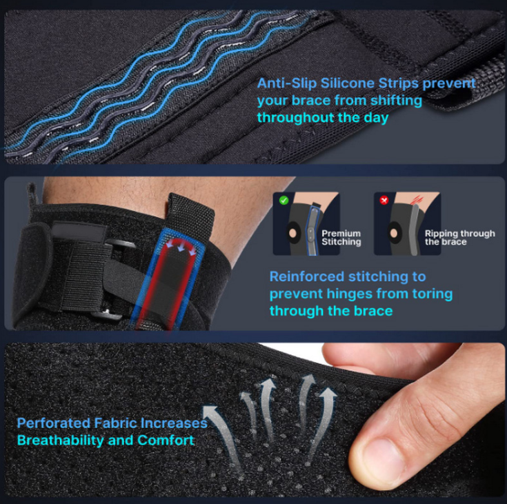Adjustable Hinged Knee Brace For Meniscus Tear - Orthorun