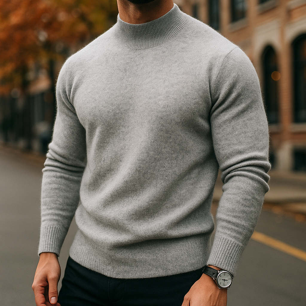 Leriano | Men’s Merino Wool Turtleneck
