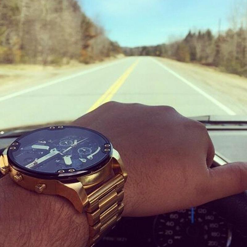 Orthorun | Stainless Steel Chronograph Quartz Watch – Premium Analog Sport Wristwatch for Men