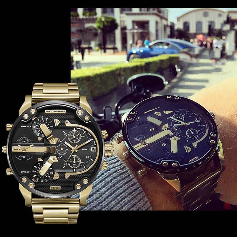 Orthorun | Stainless Steel Chronograph Quartz Watch – Premium Analog Sport Wristwatch for Men
