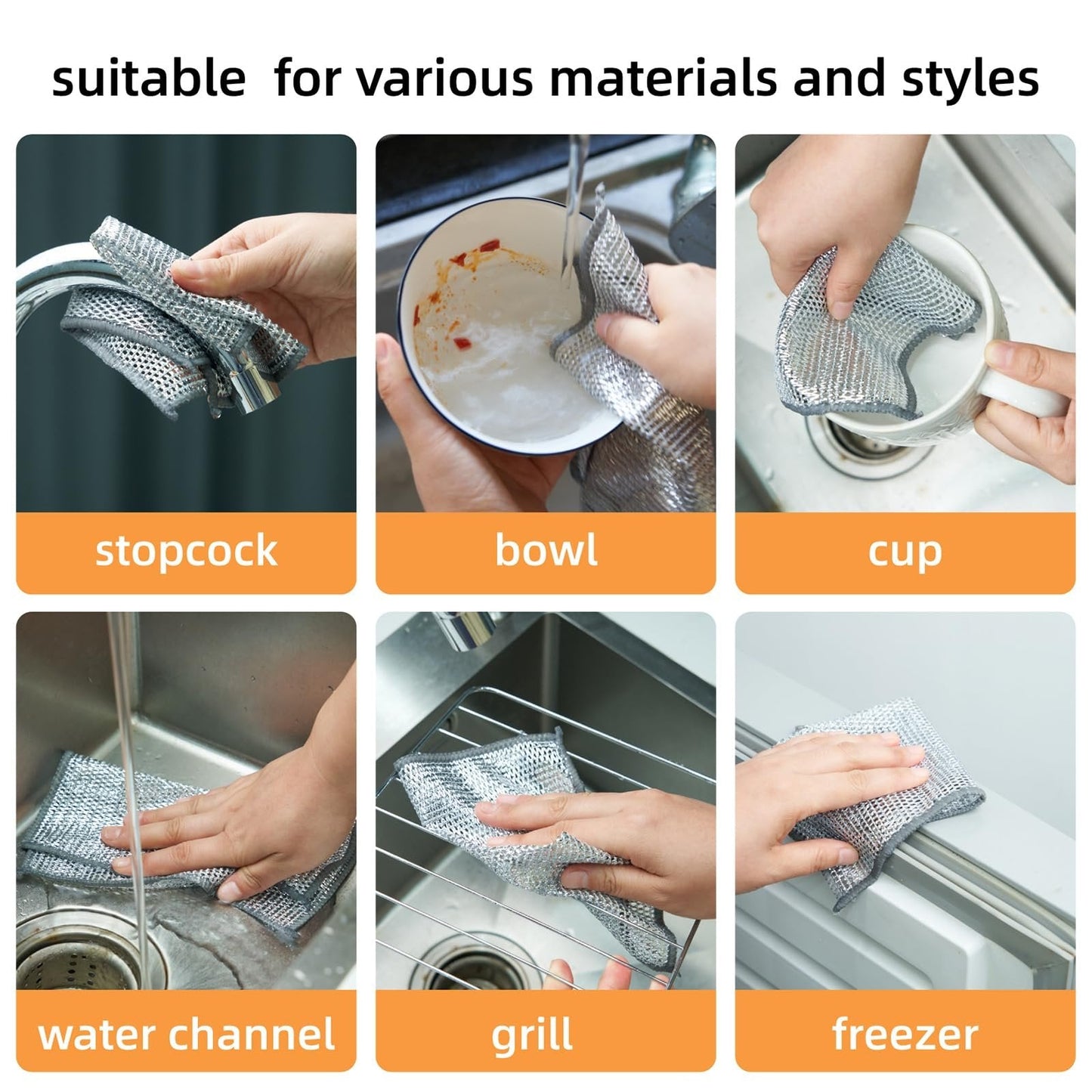 20 Pcs Cleaning Cloths - Orthorun