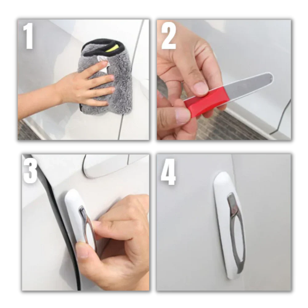 4-pack Car Door Protection Strips - Orthorun