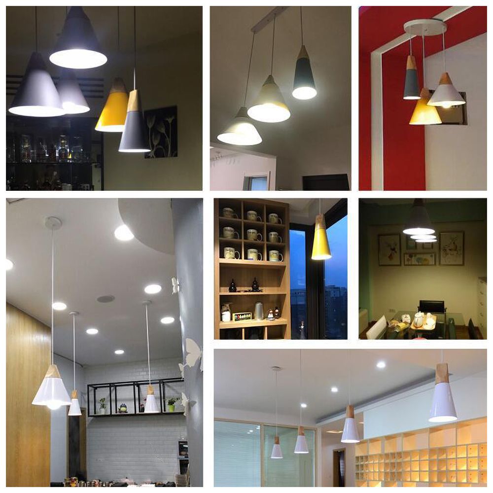 Orthorun | Minimalist Wooden Pendant Light – NordicLight Scandinavian Ceiling Lamp
