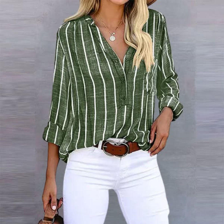 Valenne | Women’s Striped Summer Blouse
