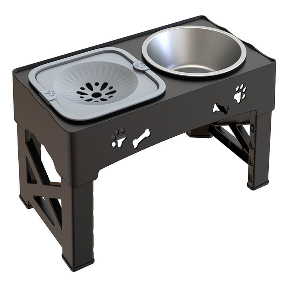 Adjustable Raised Pet Dog Slow Feeder - Orthorun