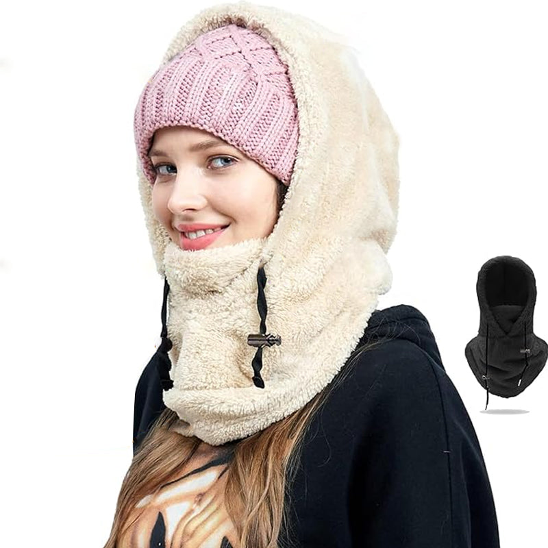 Orthorun | 3-in-1 Winter Hat – Warm Windproof Balaclava & Face Mask