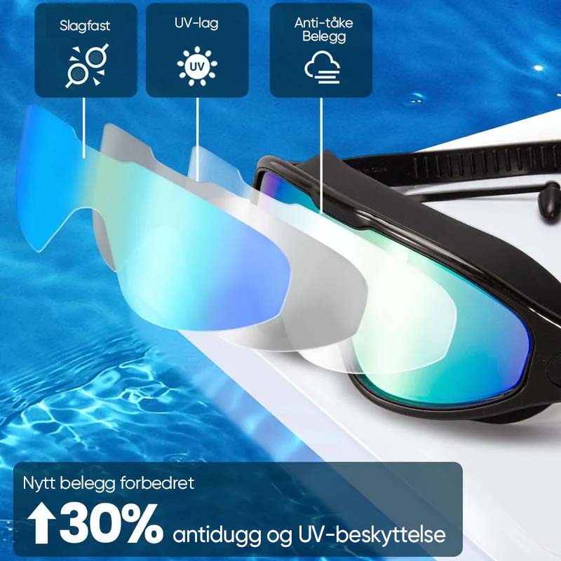 Orthorun | View Anti-Fog Swim Goggles