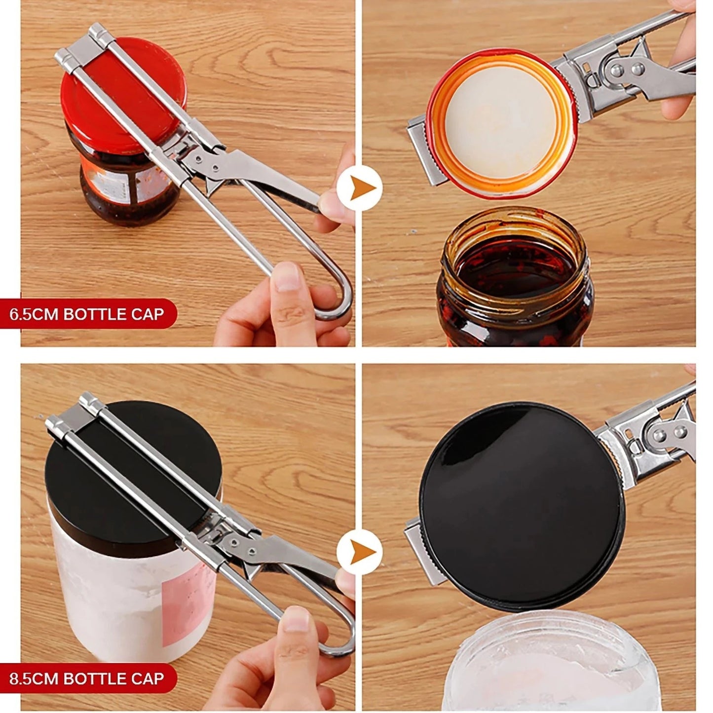 Adjustable Stainless Steel Multi Function Jar Opener - Orthorun