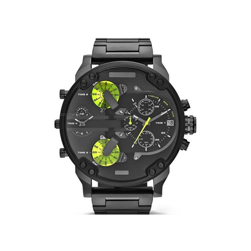 Orthorun | Stainless Steel Chronograph Quartz Watch – Premium Analog Sport Wristwatch for Men