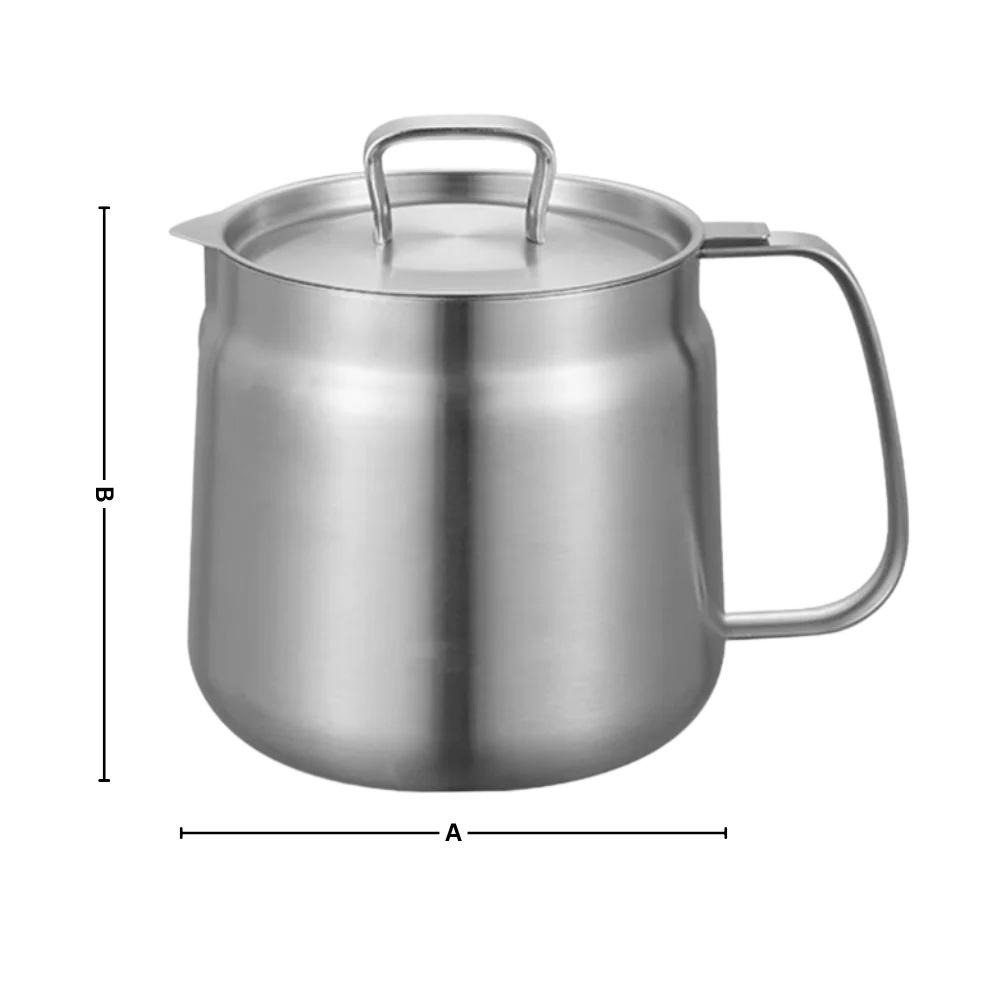 2-in-1 Stainless Steel Deep Frying Pot - Orthorun